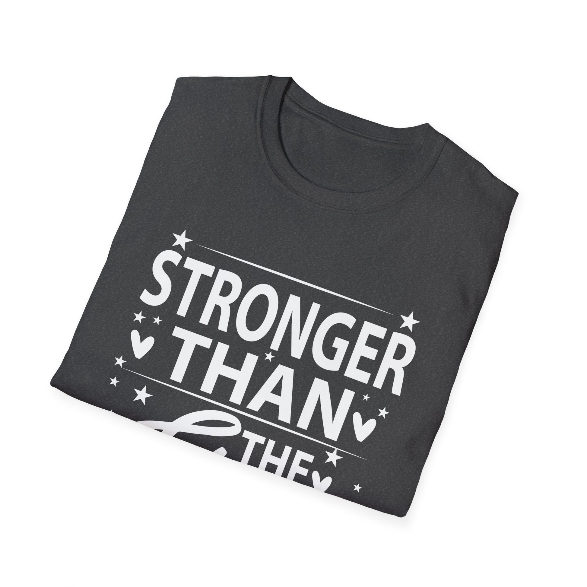 Stronger Than The Storm Motivational Inspirational Positive Unisex T-Shirt