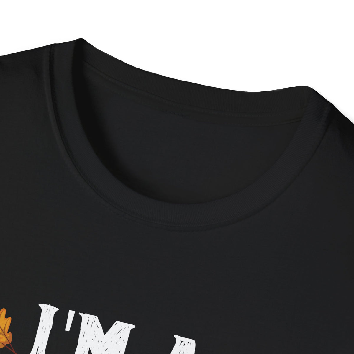 I_m Just Here For The Pie Thanksgiving T-Shirt - Black_ Unisex-Adults_ Small_ Short Sleeve_ Crew Collar_ Modern Humorous_ Thanksgiving