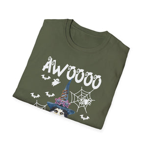 Husky Halloween Funny Siberian Husky Halloween Tee  Unisex Softstyle T-Shirt