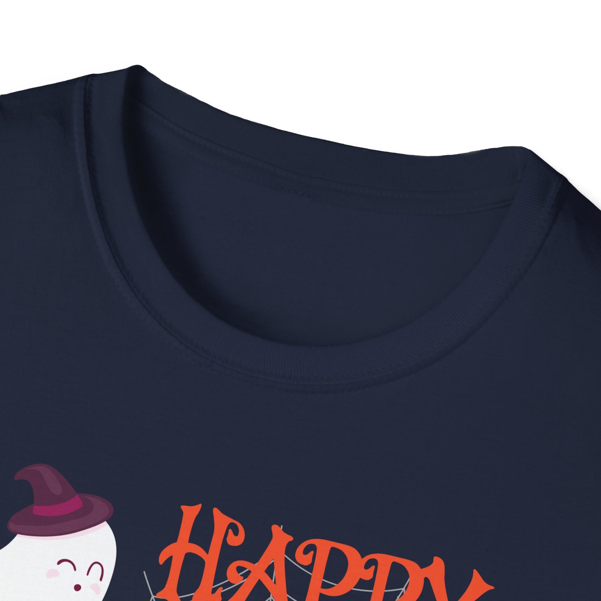 Halloween Birthday T-Shirt – "Happy Halloween and Yes It’s My Birthday" Ghost Tee