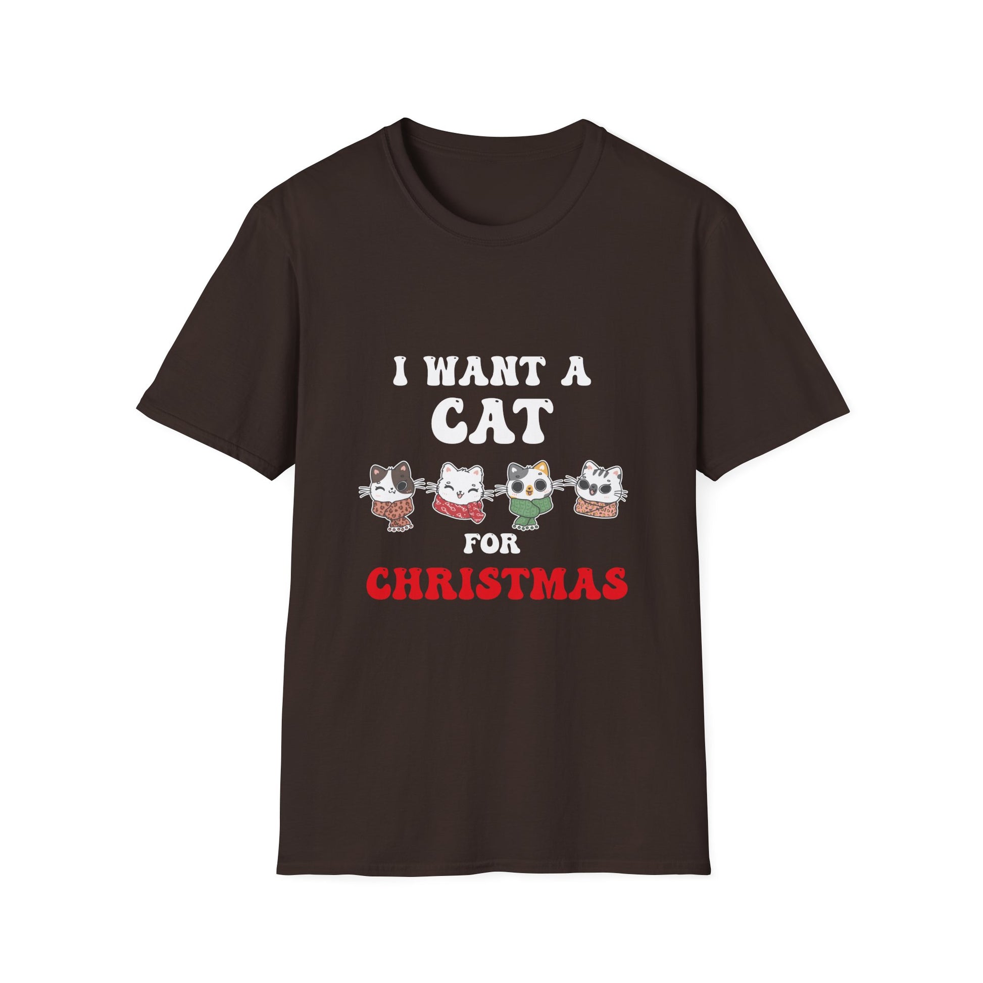 Christmas Cat Cats For All Christmas Cats Unisex T-Shirt