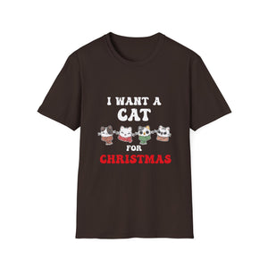 Christmas Cat Cats For All Christmas Cats Unisex T-Shirt