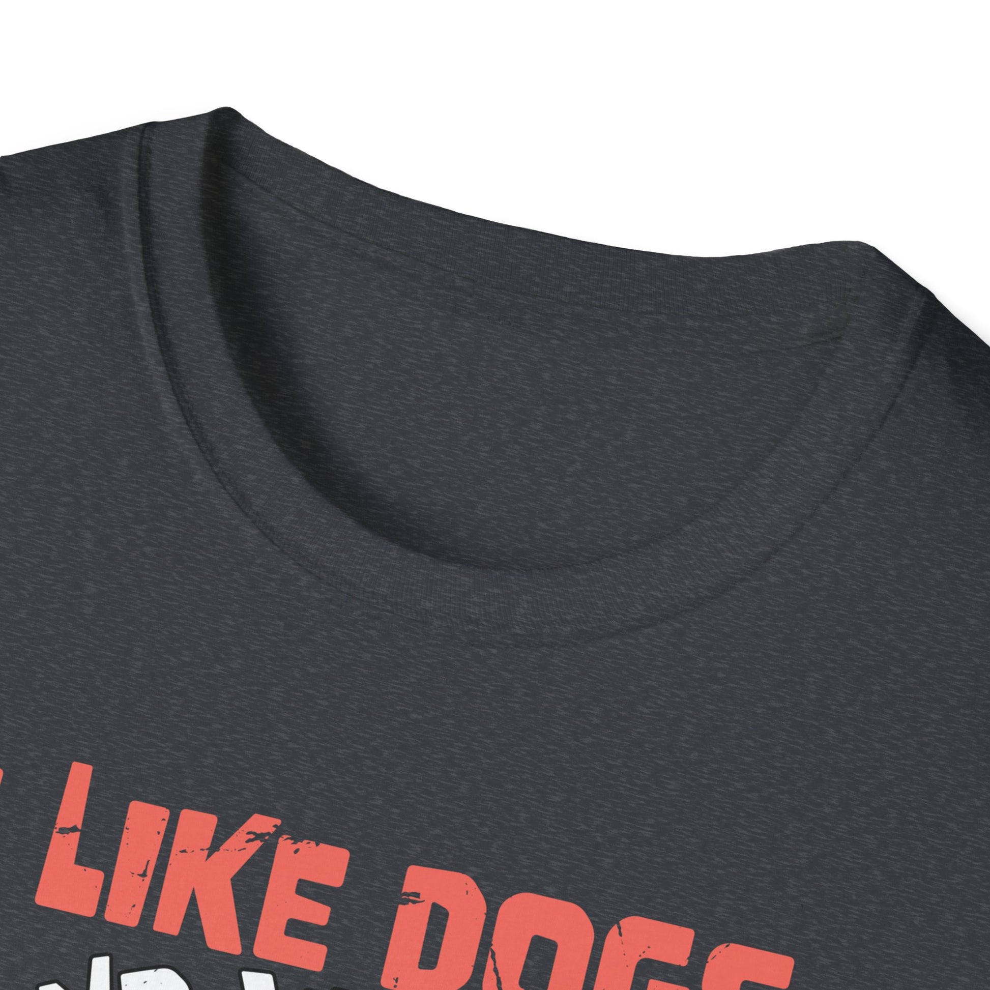 I like dogs and video games and maybe 3 people Unisex T-Shirt