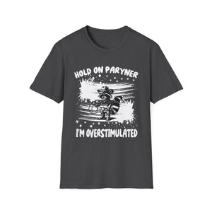 Overstimulated Raccoon T-Shirt — 
