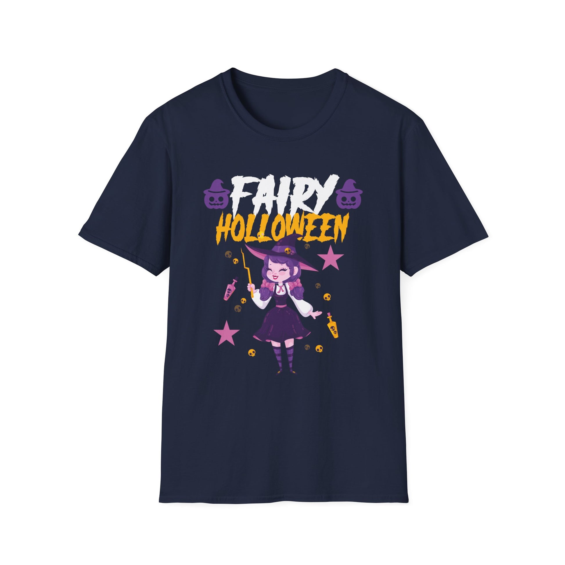 Fairy Halloween for Women - Witch Fairy Halloween Tee Unisex Softstyle T-Shirt