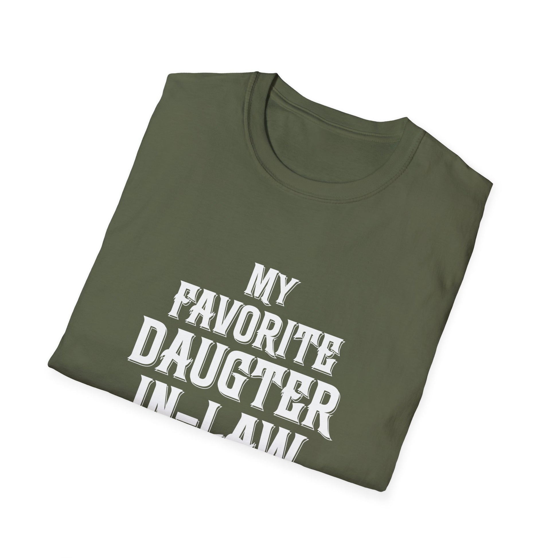 Christmas Gift For Father Mother in Law Funny Birthday Gifts Unisex T-Shirt