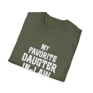 Christmas Gift For Father Mother in Law Funny Birthday Gifts Unisex T-Shirt