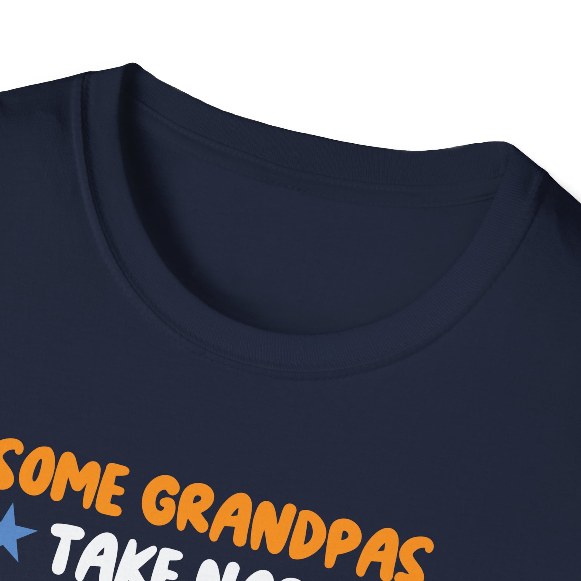 Grandpa Dirt Bike T-Shirt — "Some Grandpas Take Naps, Super Cool Grandpas Ride Dirt Bikes"