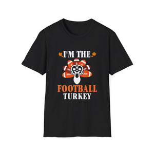Football Turkey T-Shirt for Thanksgiving