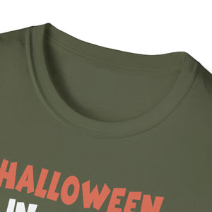 Halloween In The Classroom Teacher Coffee Halloween Costume T-Shirt Unisex Softstyle T-Shirt
