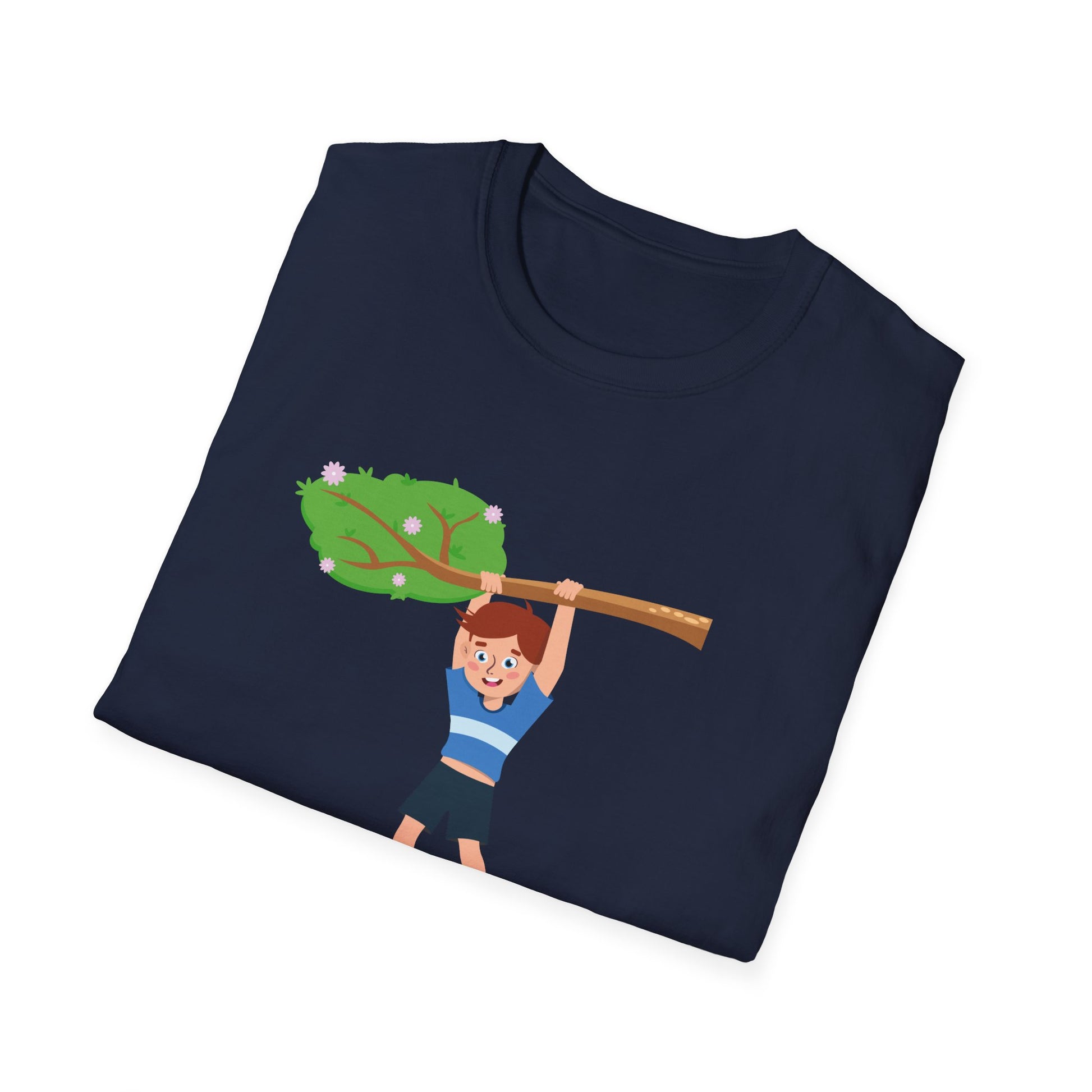 That Log Had a Child! T-Shirt — Funny Strongman Lumberjack Fitness Tee