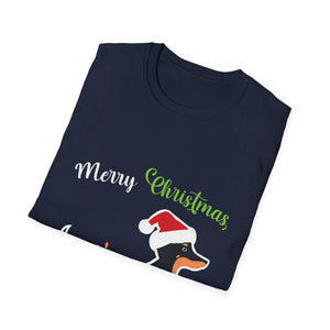 Dachshund Christmas T-Shirt — Merry Christmas Sausage Dog Tee