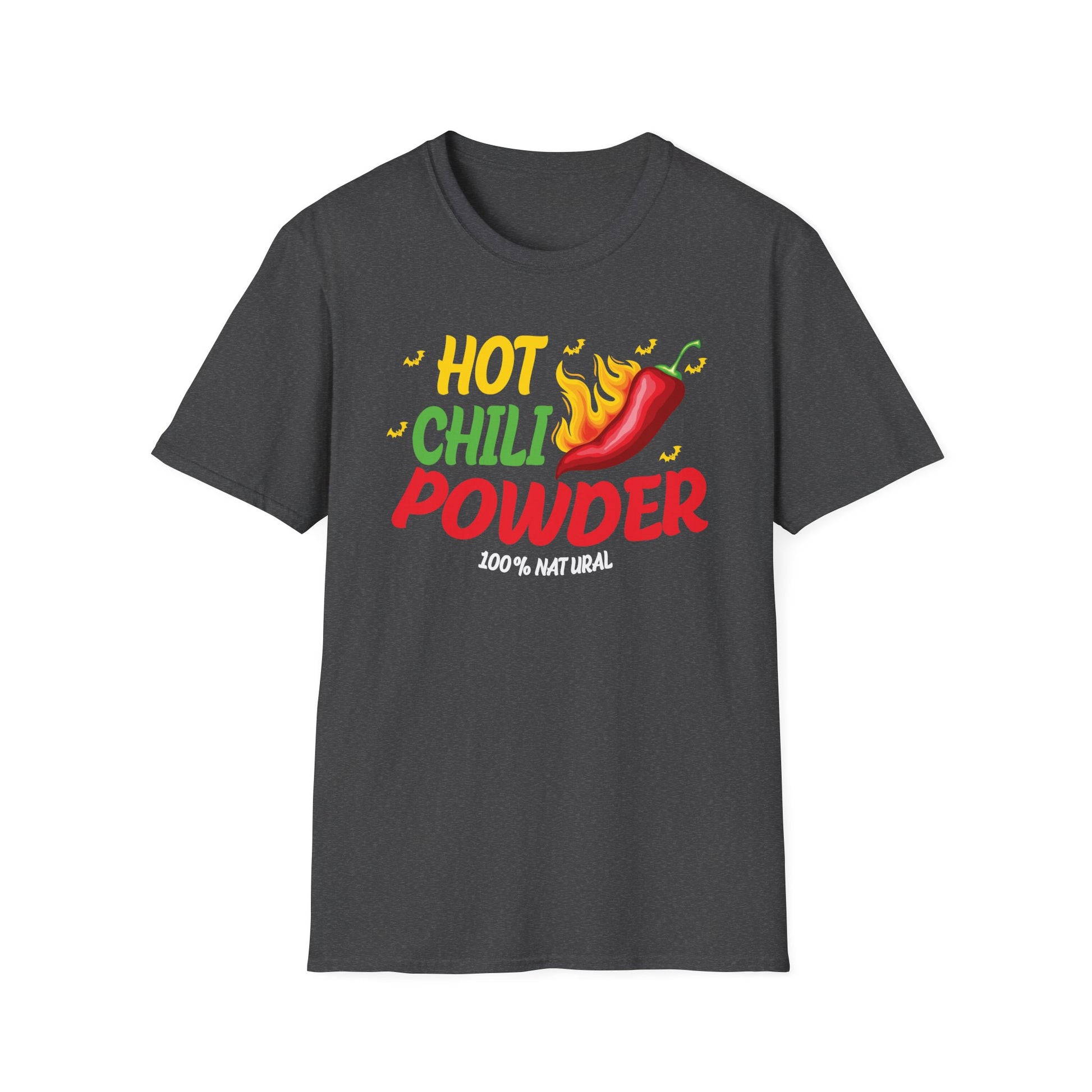 Hot Chili Powder Graphic Tee — Spicy Pepper Vintage-Style T-Shirt