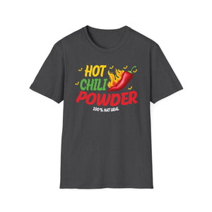 Hot Chili Powder Graphic Tee — Spicy Pepper Vintage-Style T-Shirt
