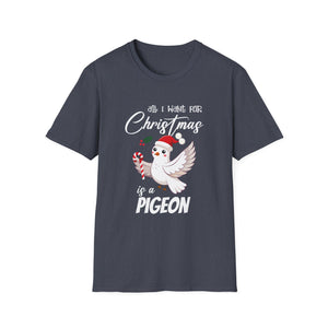 Christmas Is Better With A Pigeon Ugly Christmas Sweater Unisex T-Shirt