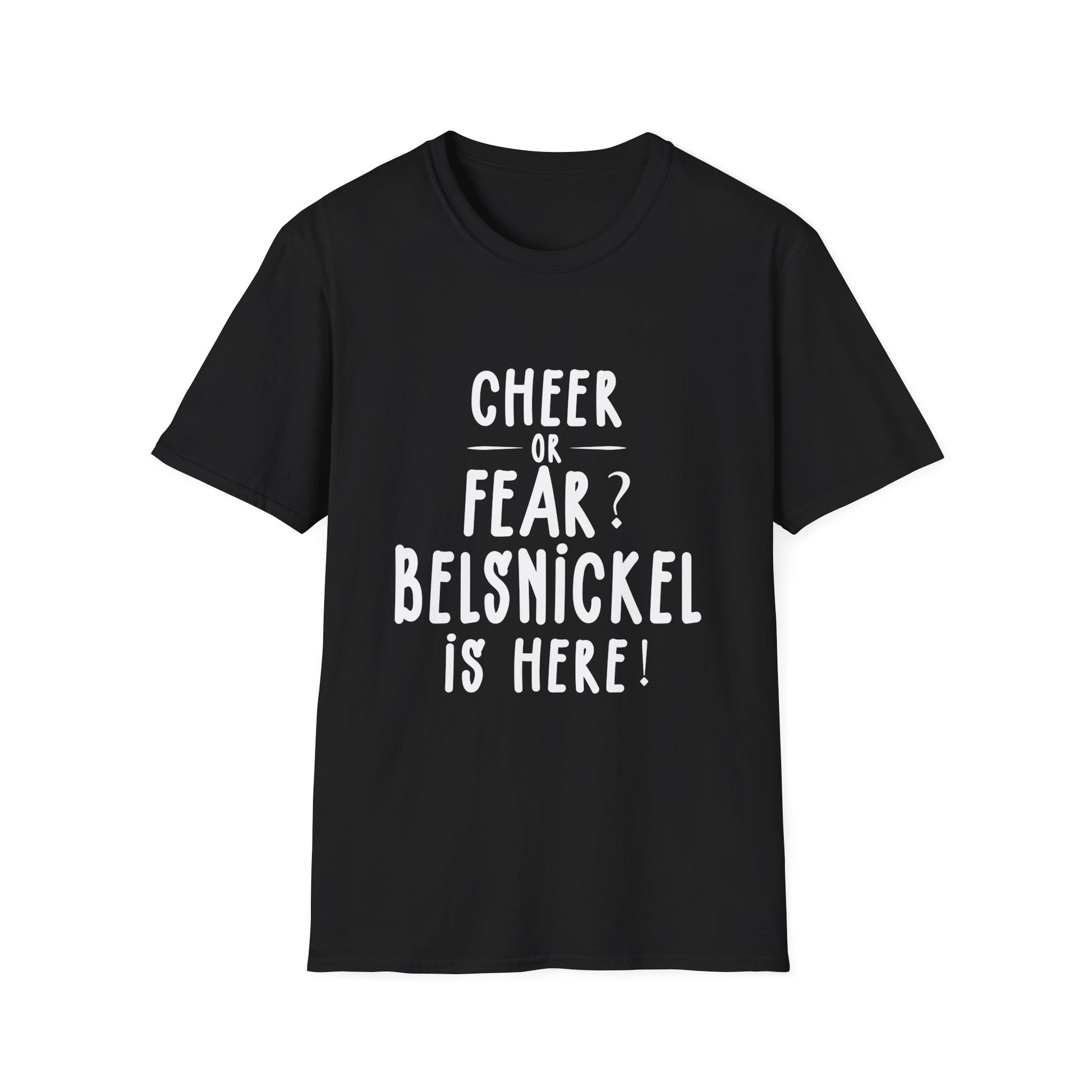 Belsnickel Christmas Cheer or Fear Belsnickel Is Here Xmas Unisex T-Shirt