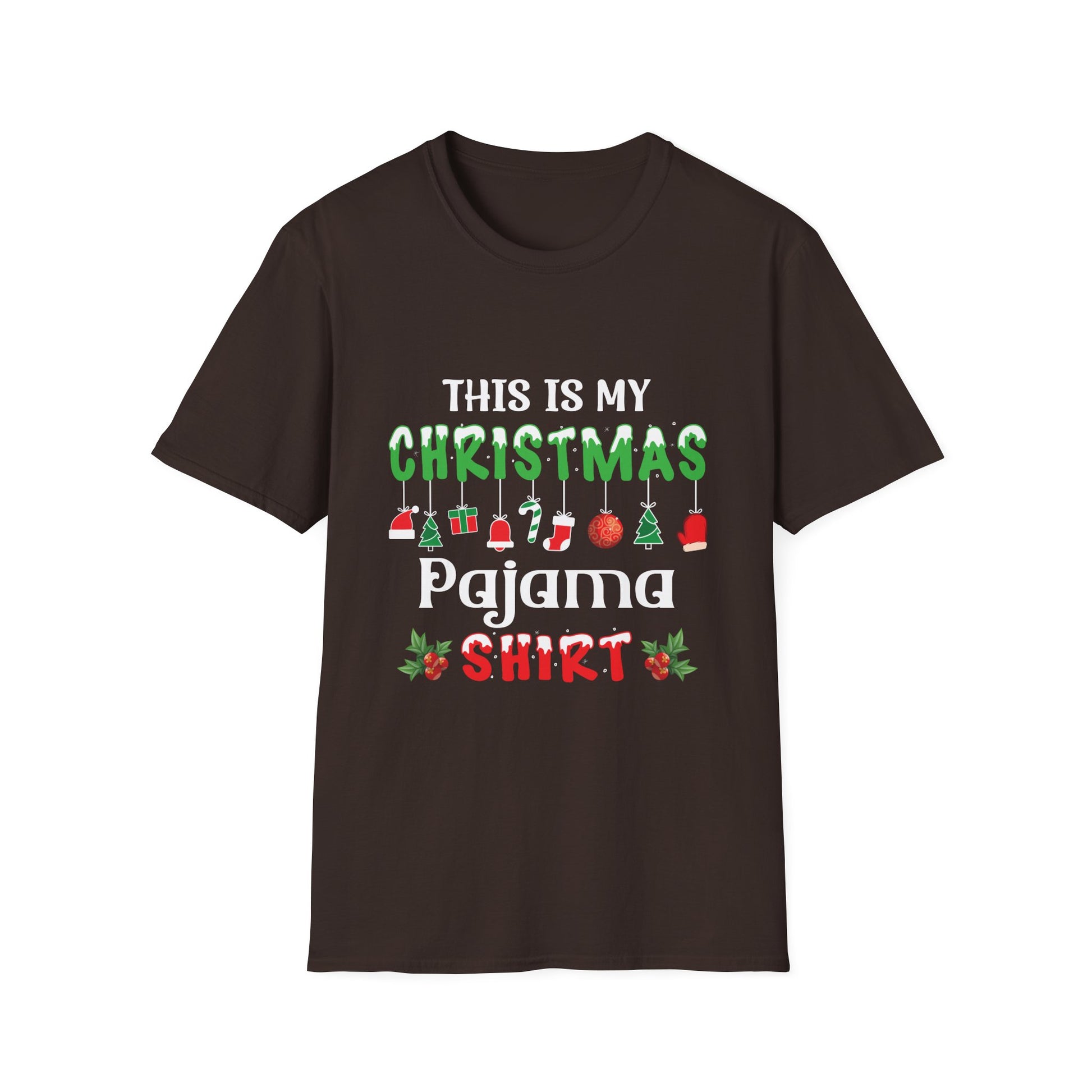 Christmas Pajama Shirt T‑Shirt — "This Is My Christmas Pajama Shirt" Holiday Tee