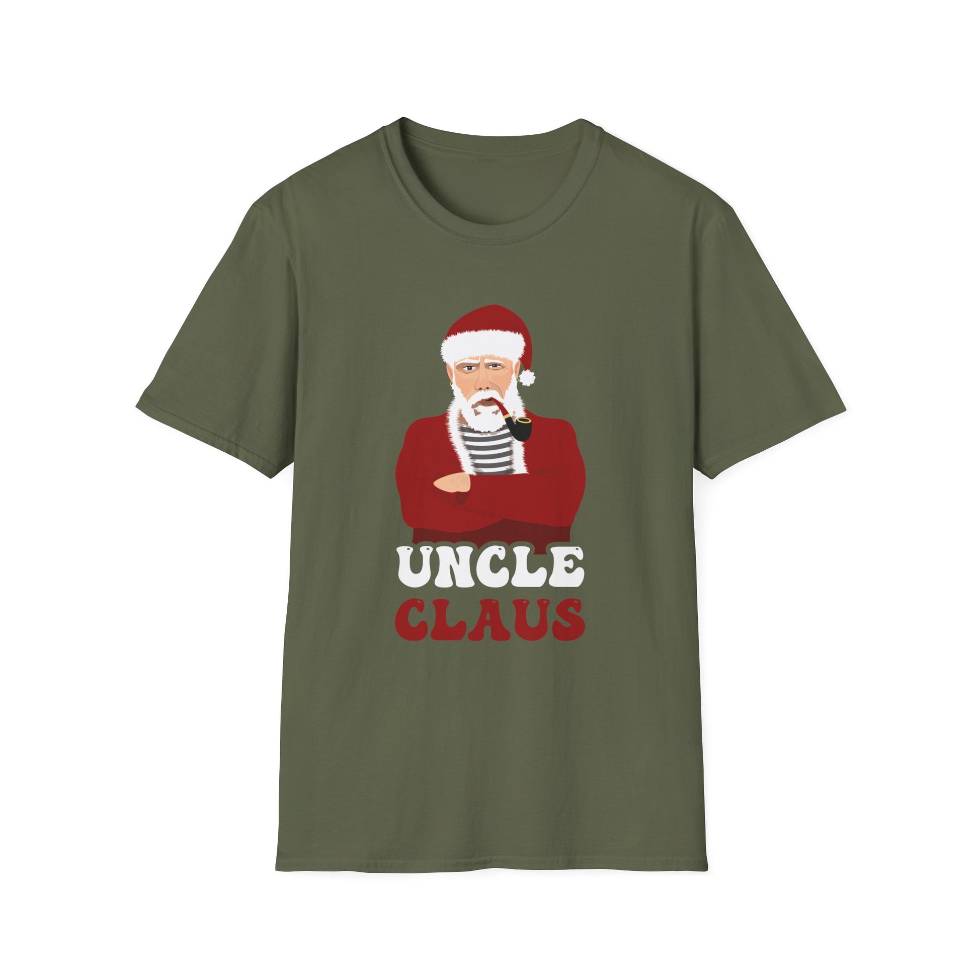 Uncle Claus T-Shirt — Funny Santa Uncle Christmas Tee