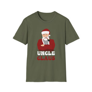 Uncle Claus T-Shirt — Funny Santa Uncle Christmas Tee