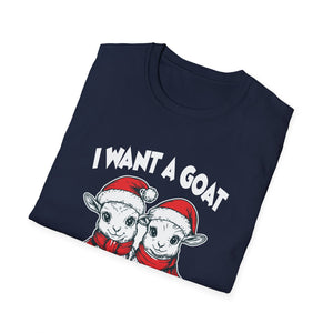Christmas Goat Goats for All Christmas Goats Unisex T-Shirt