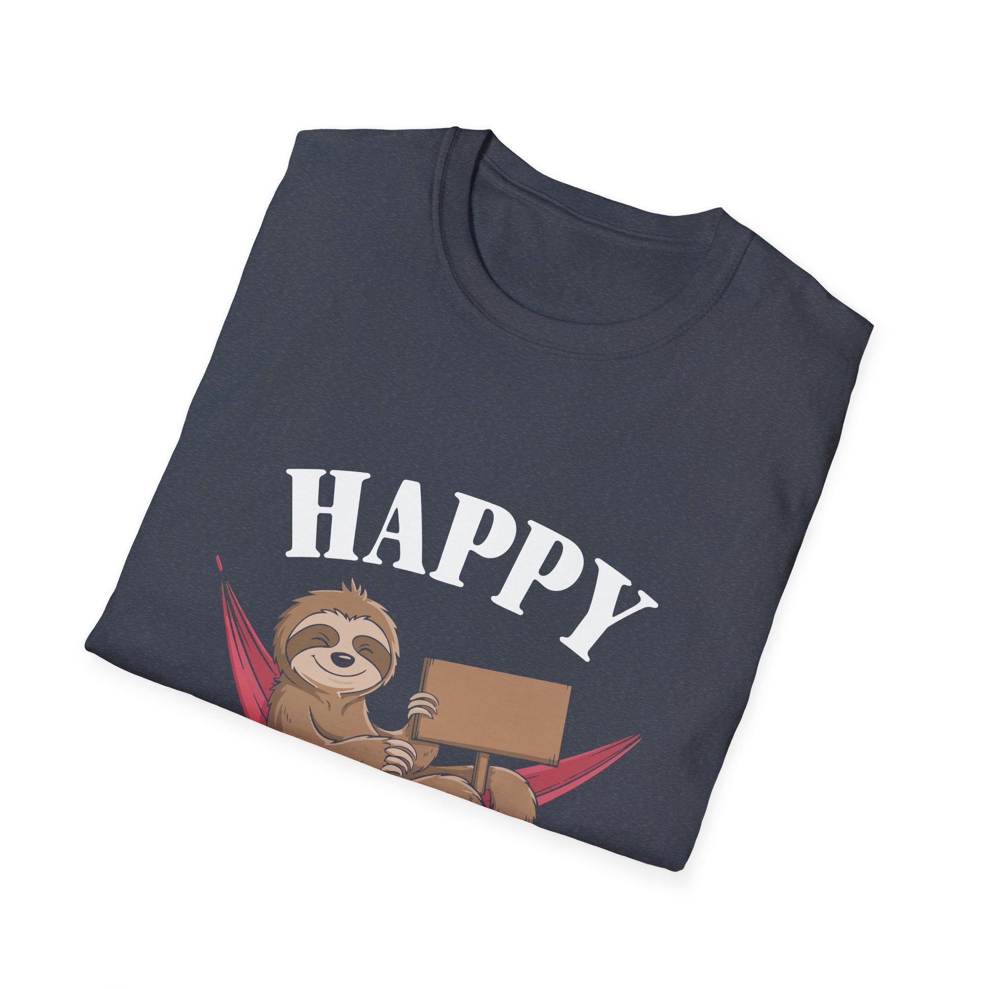 Happy Slothgiving T-Shirt — Cute Sloth Thanksgiving Graphic Tee  Unisex T-Shirt