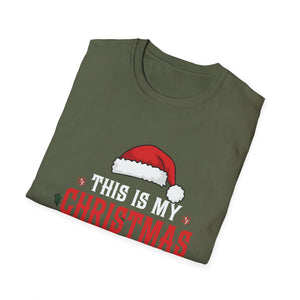 Christmas Pajama Shirt T-Shirt — “This Is My Christmas Pajama Shirt” Holiday Tee