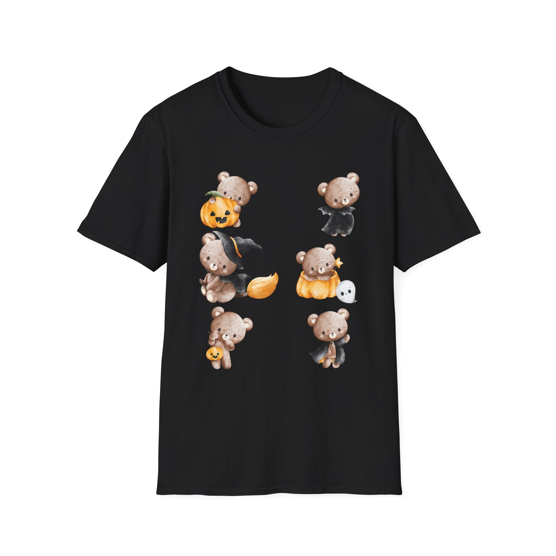 Bear Halloween Costume Bear Halloween T-Shirt Unisex Softstyle T-Shirt