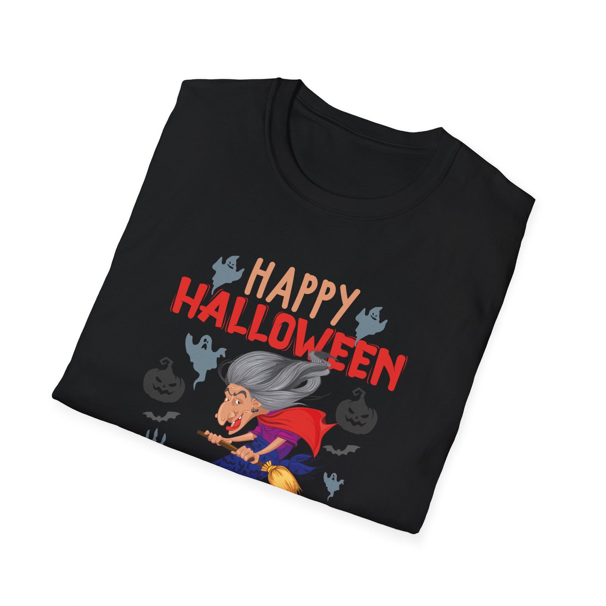Happy Halloween And yes's my Birthday Halloween Party Tee Unisex Softstyle T-Shirt