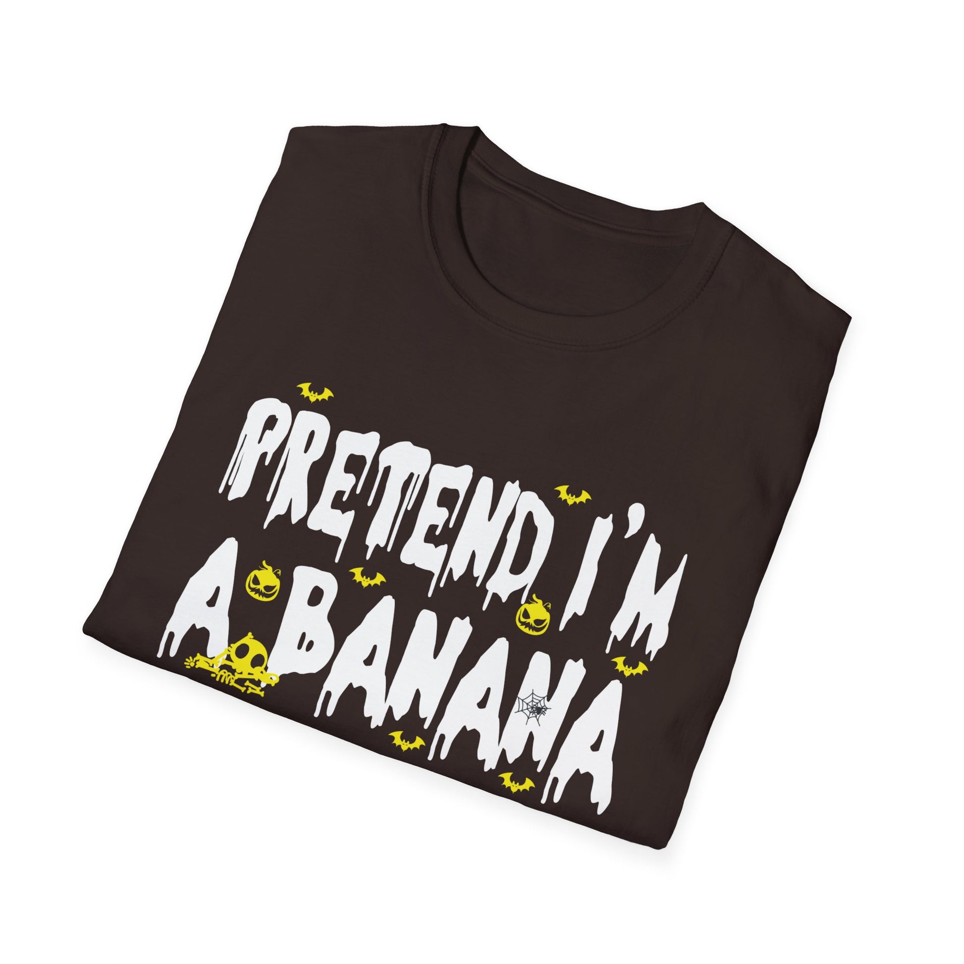 Pretend I'm a Banana T-Shirt — Funny Banana Graphic Tee, Cute Fruit Joke Shirt