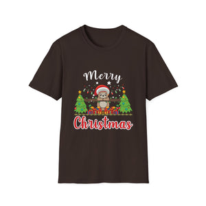 Christmas Sloth T-Shirt — Merry Christmas Cute Holiday Tee