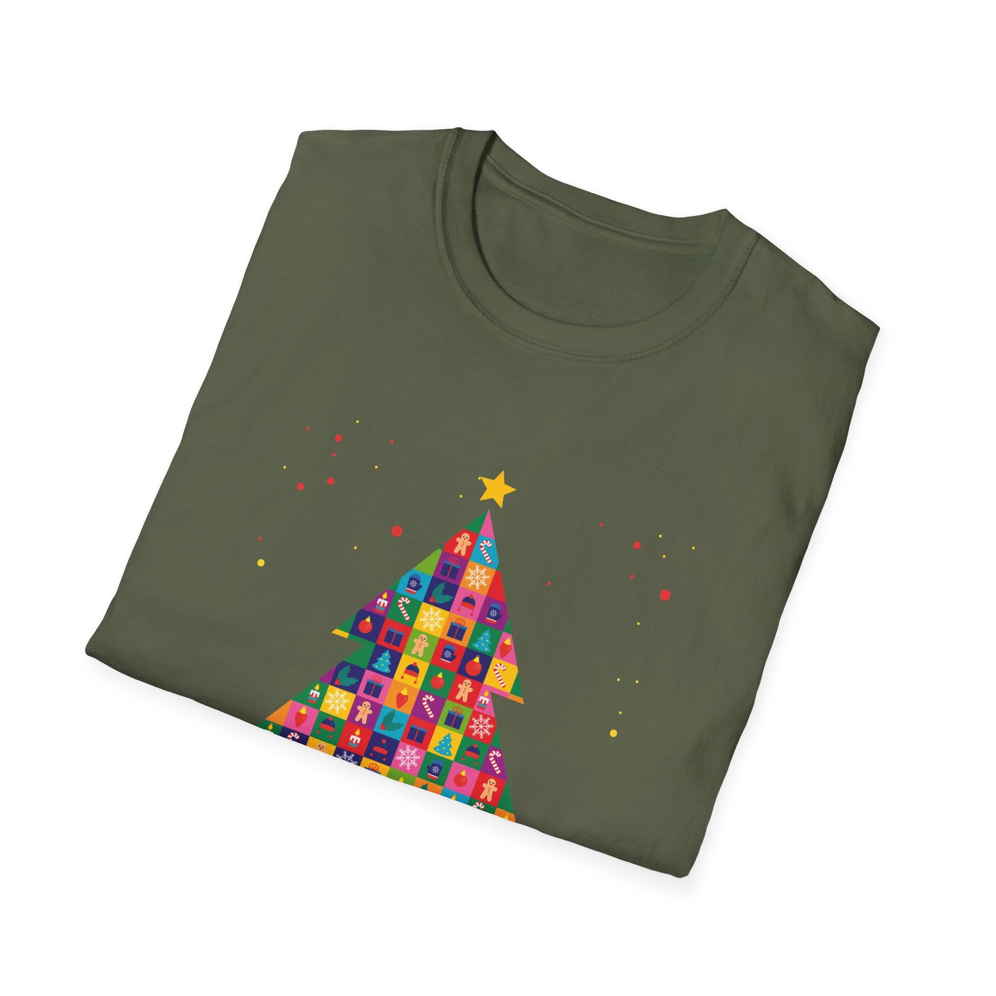 Autism Christmas Tree Autism Christmas Unisex T-Shirt