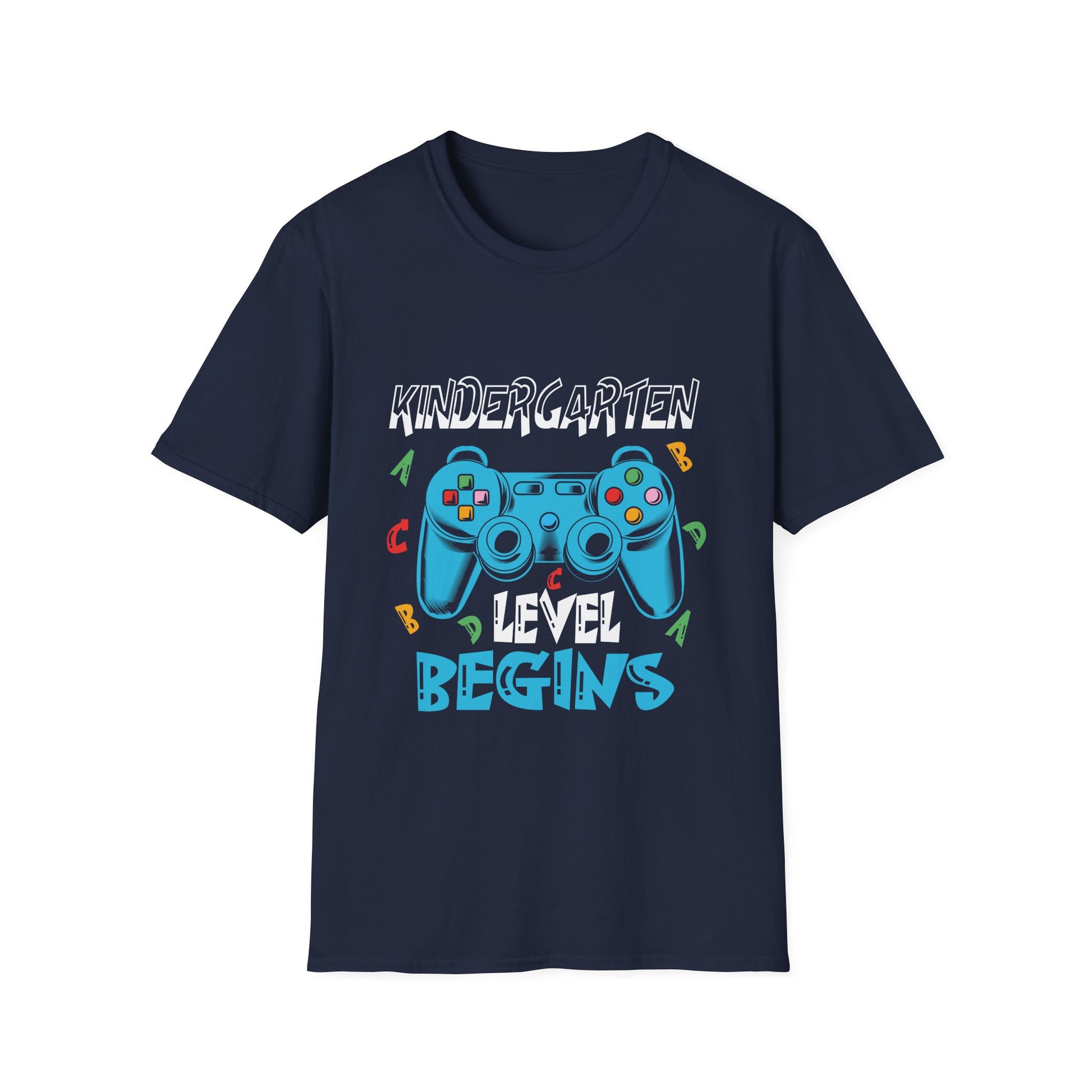 Kindergarten Level Begins Gamer Controller T-Shirt