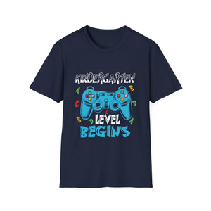 Kindergarten Level Begins Gamer Controller T-Shirt