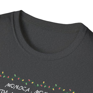 Christmas Carol Lyrics T-Shirt — 'Deck the Halls' Holiday Graphic Tee