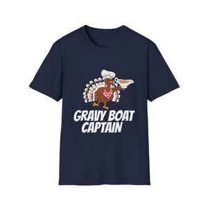 Thanksgiving 'Gravy Boat Captain' T-Shirt