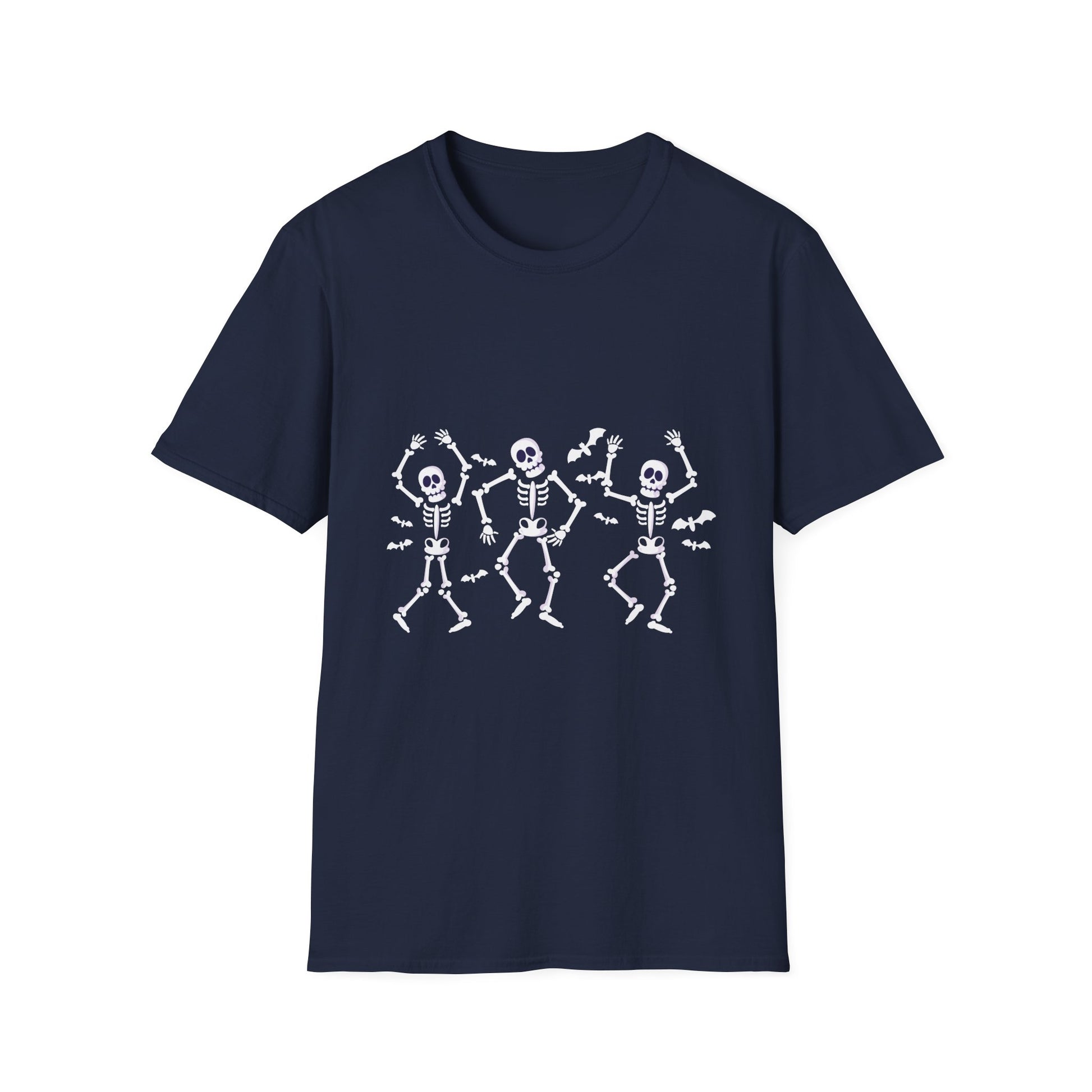 Dancing Skeletons T-Shirt — Cute Halloween Skeleton Dance Tee