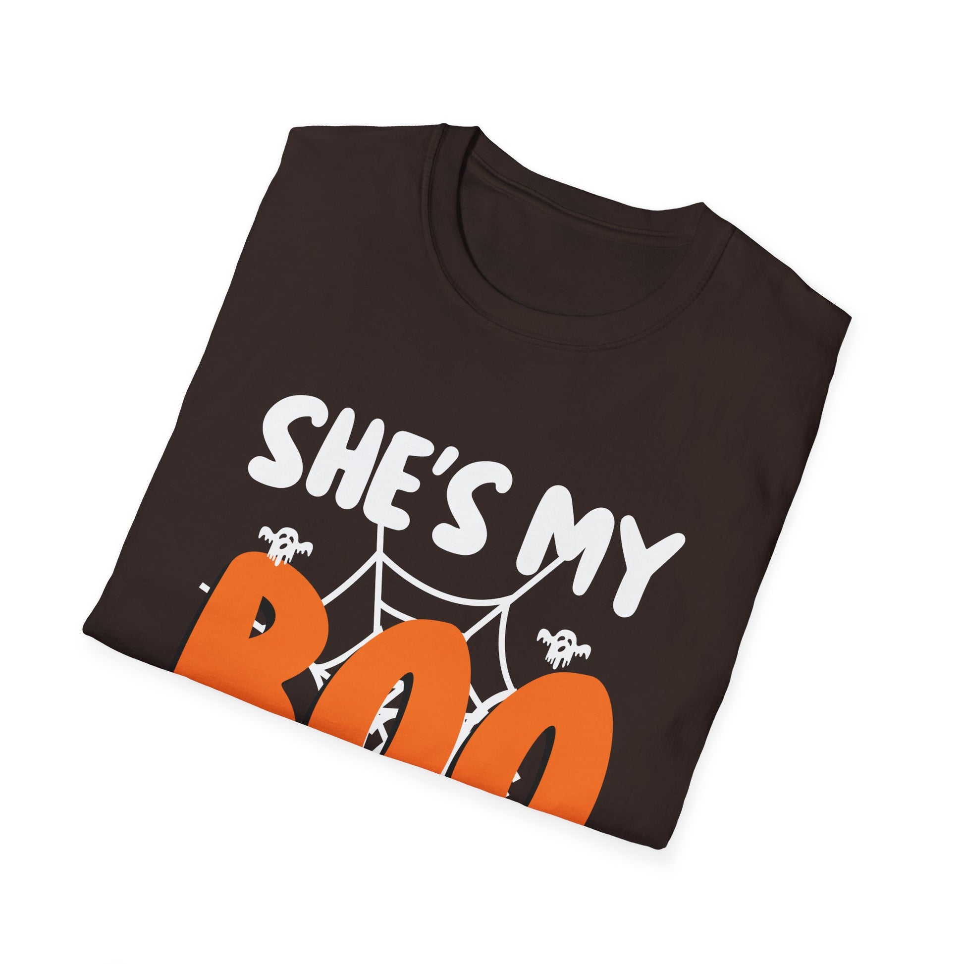 She’s My Boo Halloween T-Shirt — Cute Couples Costume Tee