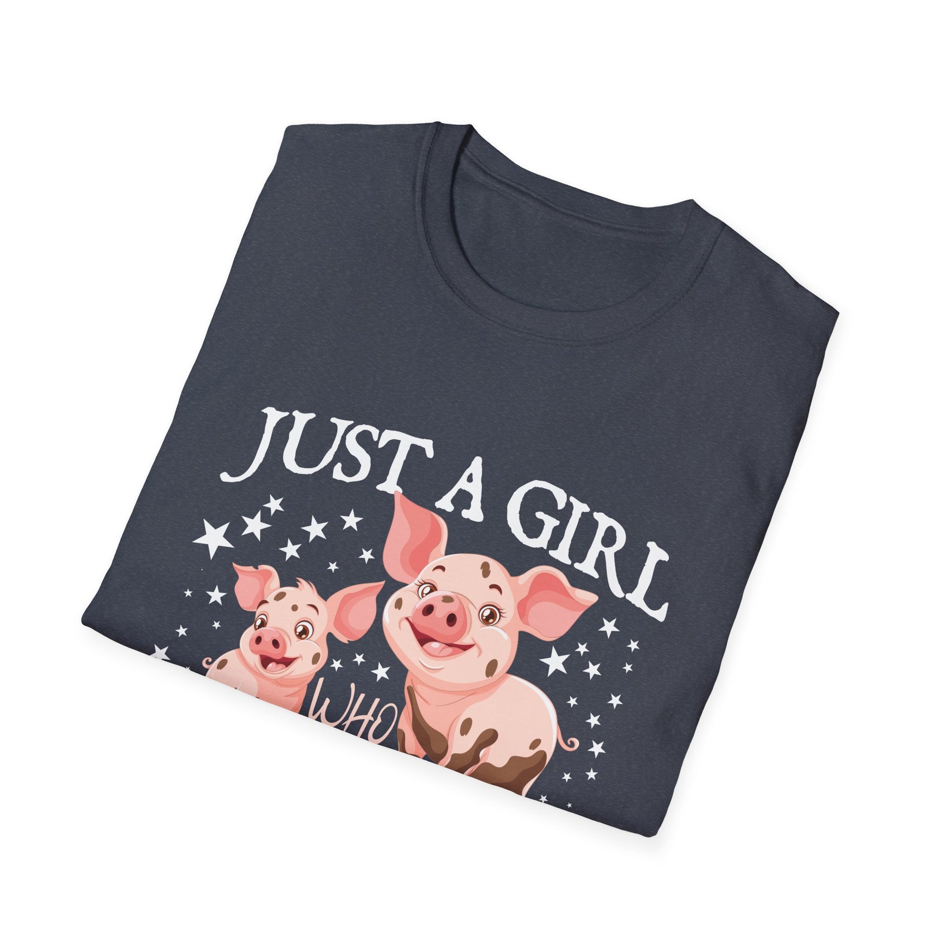 Just A Girl Who Loves Pigs Unisex T-Shirt