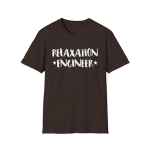 Relaxation Engineer T-Shirt — Funny Spa & Self-Care Shirt for Massage Therapists