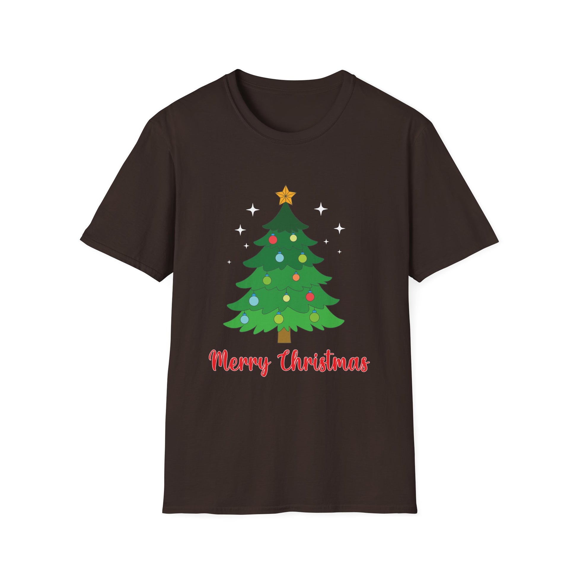 Christmas Tree T‑Shirt — "Merry Christmas" Holiday Tee