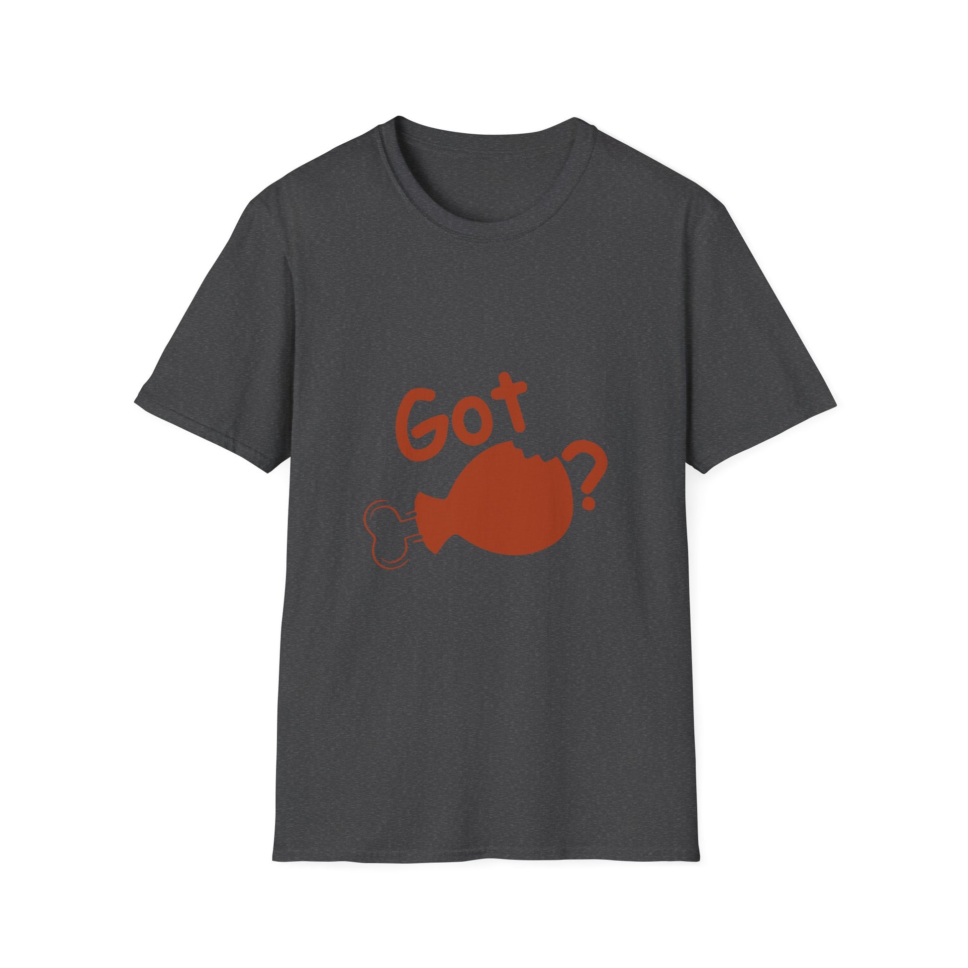 Turkey Drumstick T-Shirt — "Got (Drumstick)?" Thanksgiving Humor Tee