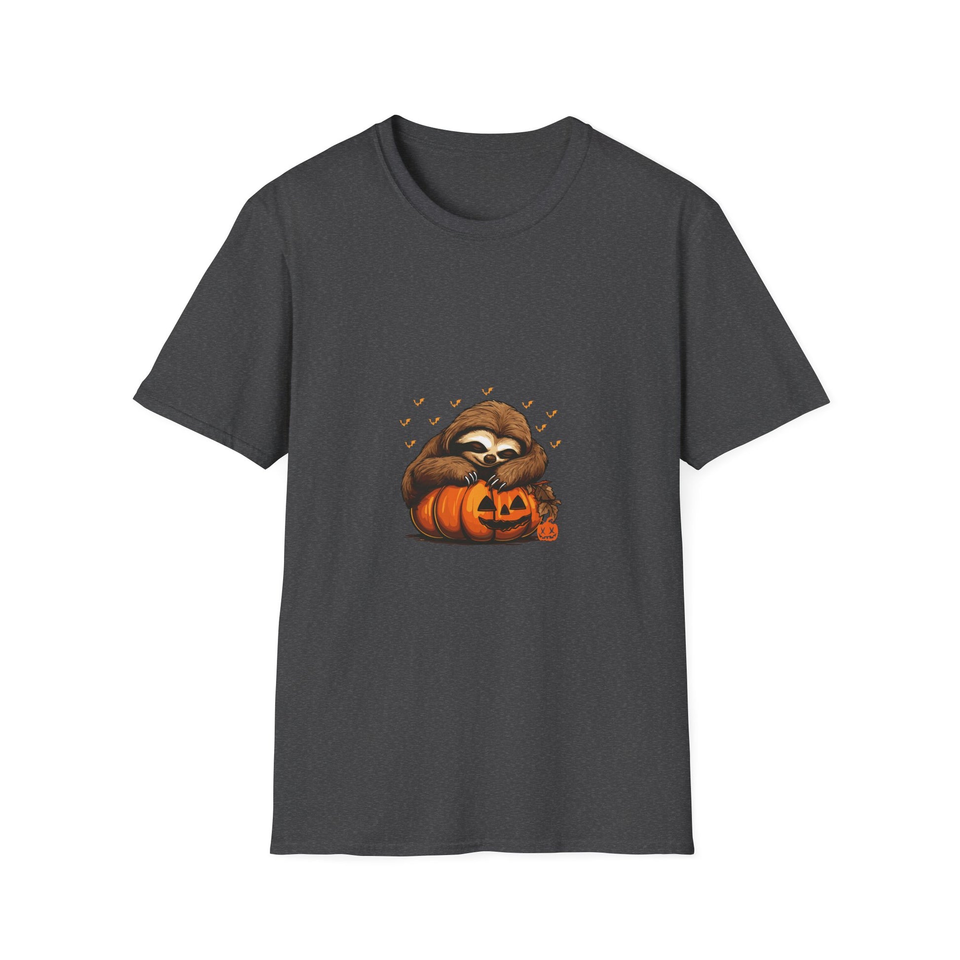 Sloth with Jack-o'-Lantern Halloween T-Shirt