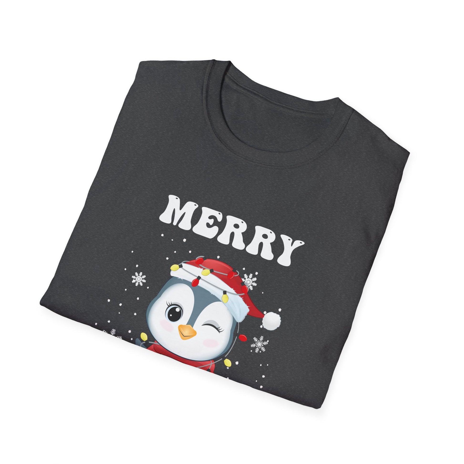 Christmas Shirt Penguin Family Christmas TShirts Christmas Unisex T-Shirt