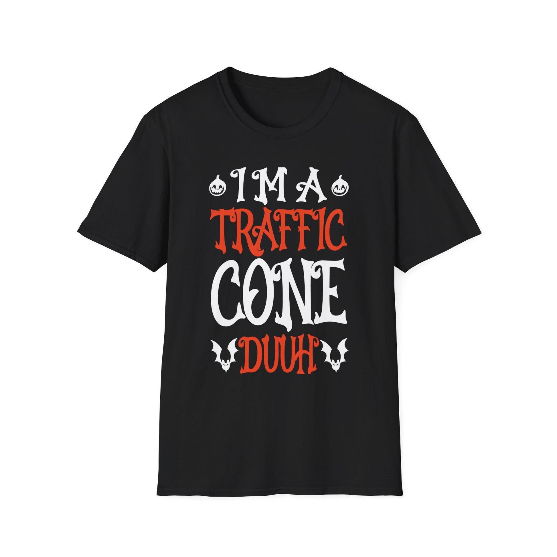 I'm a Traffic Cone Halloween Traffic Cone Unisex Softstyle T-Shirt