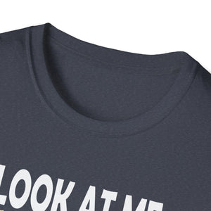 Look at Me Being Festive and Shit Christmas Pun Beer Drinker Unisex T-Shirt