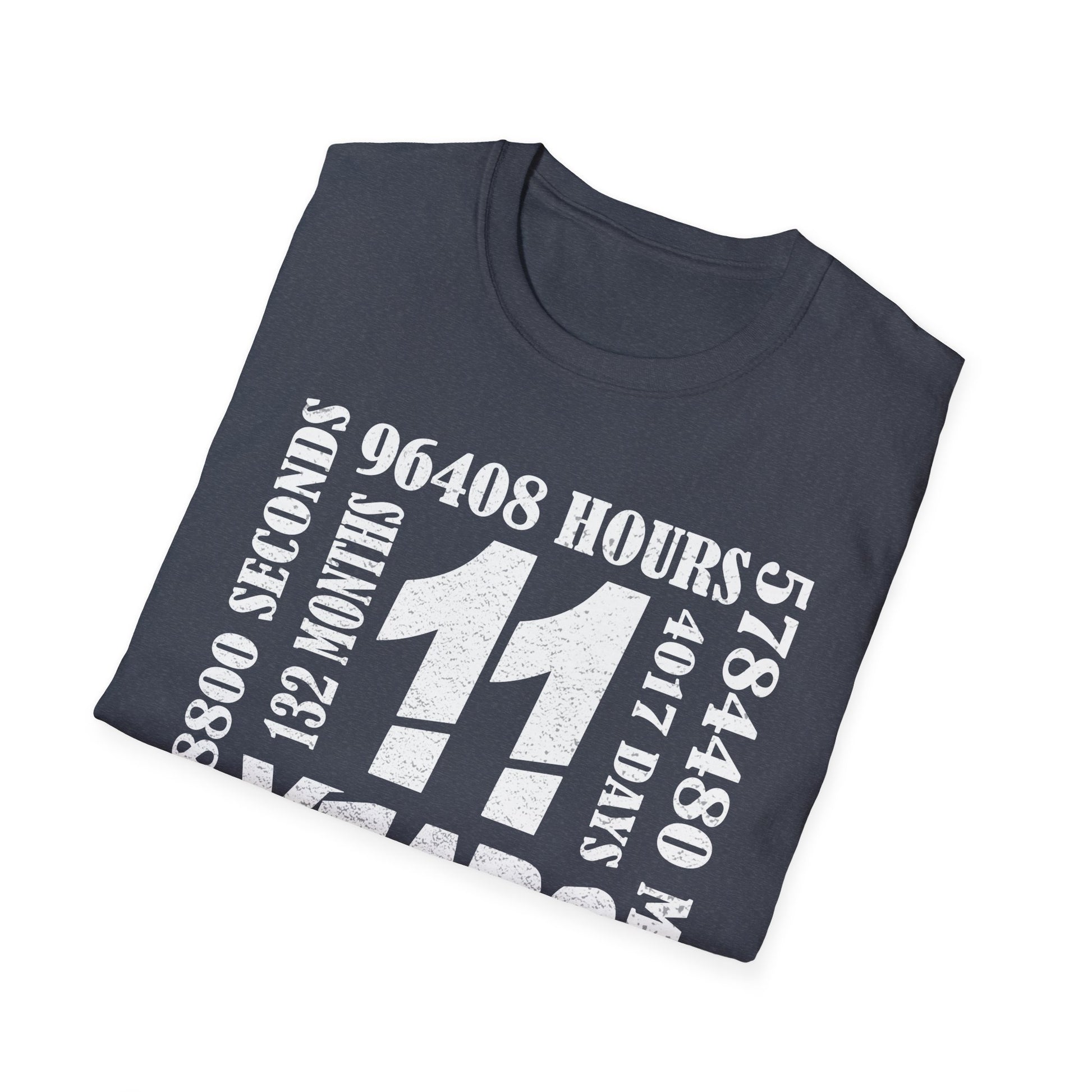 11 Years 132 Months Of Being Awesome 11th Birthday Unisex T-Shirt
