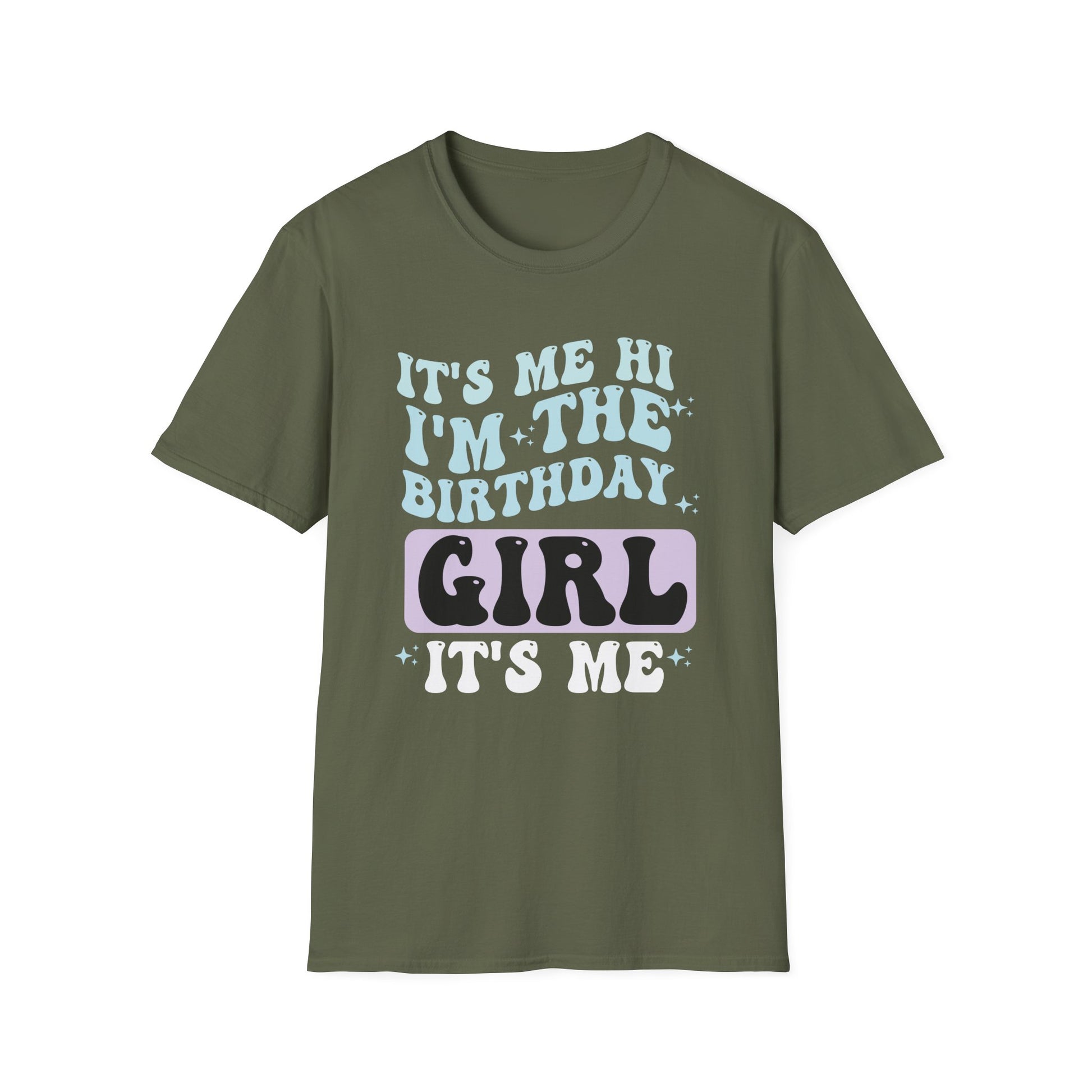 Birthday Girl T-Shirt – "It's Me Hi I'm The Birthday Girl It's Me" Retro Graphic Tee