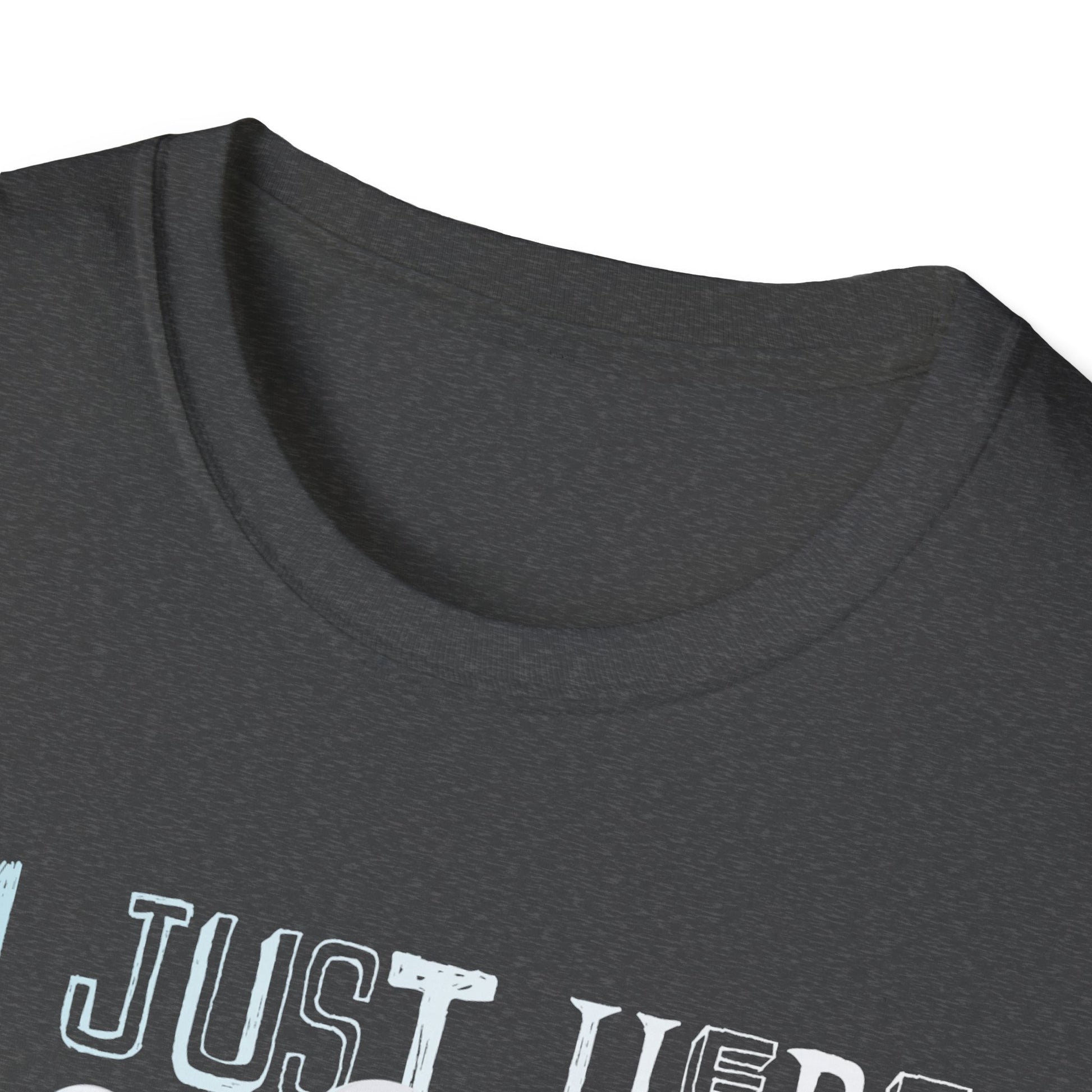 Just Here For The Boos Halloween Costume Funny Halloween Tee Unisex Softstyle T-Shirt