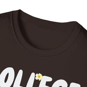 College Vibes T-Shirt — Retro Floral Campus Tee