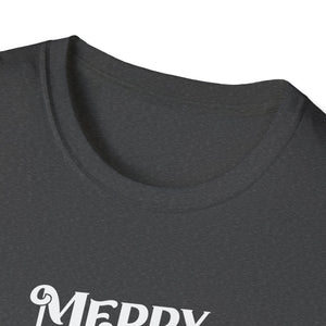 Christmas Bulldog Bully Merry English Bulldog Christmas Unisex T-Shirt